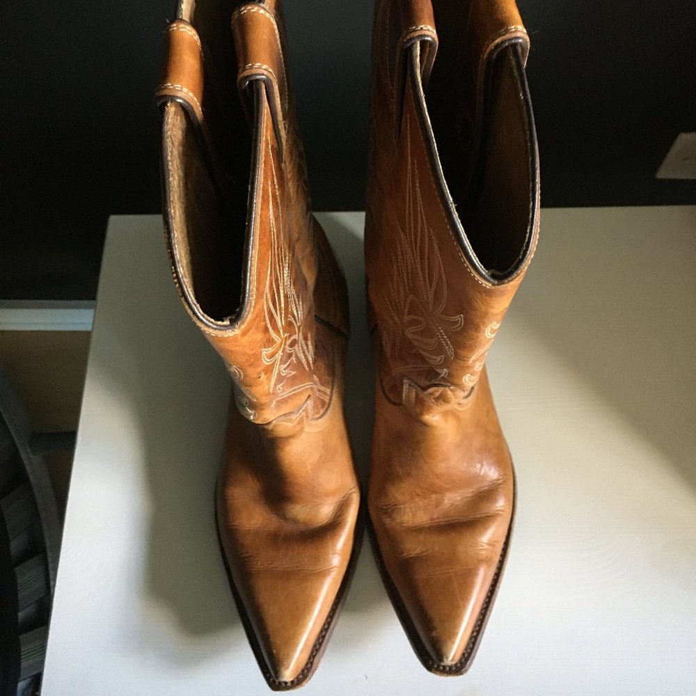 Genuine Leather Western Boots